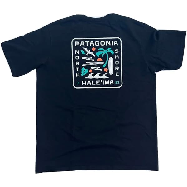 Amazon | [パタゴニア] メンズ Tシャツ ハワイ限定 ハレイワ